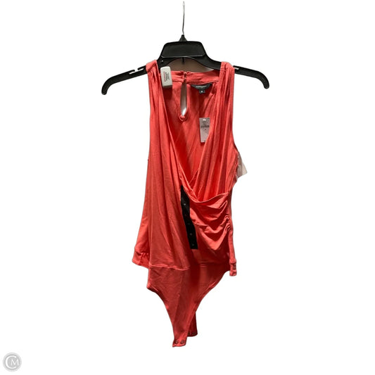 Top Sleeveless By Banana Republic In Coral, Size: M