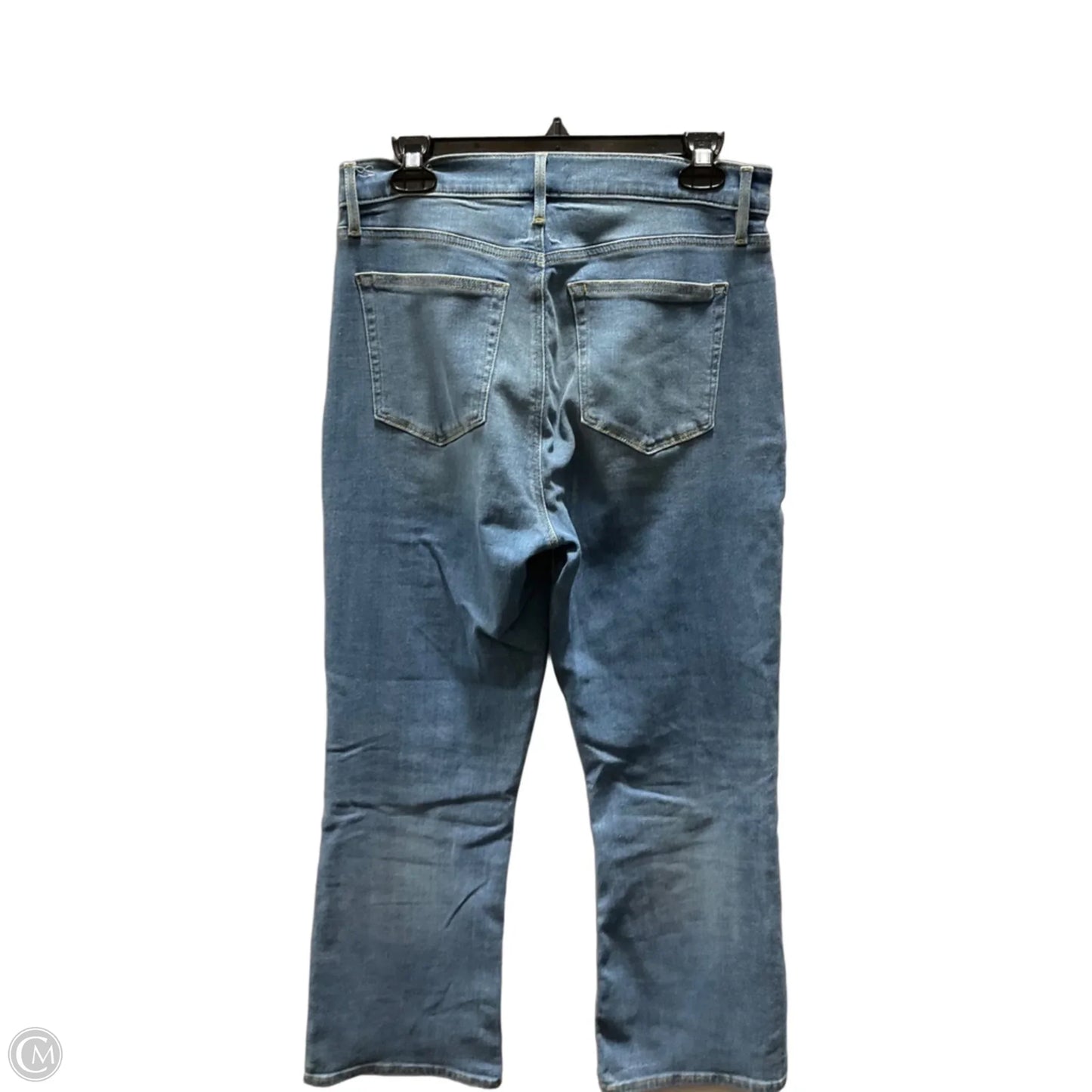 Jeans Straight By Loft In Blue Denim, Size: 8