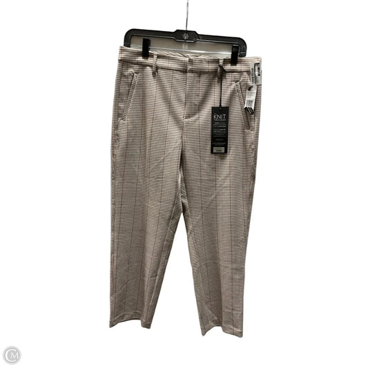 Pants Dress By Liverpool In Cream & Orange, Size: 8