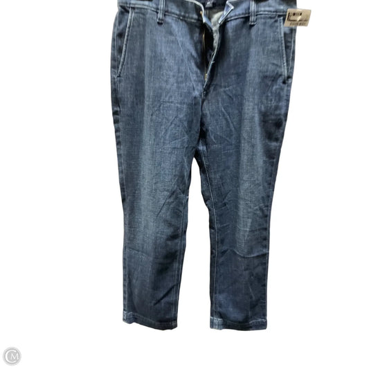 Jeans Straight By J. Crew In Blue Denim, Size: 6