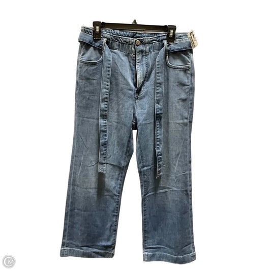 Jeans Wide Leg By J. Crew In Blue Denim, Size: 6