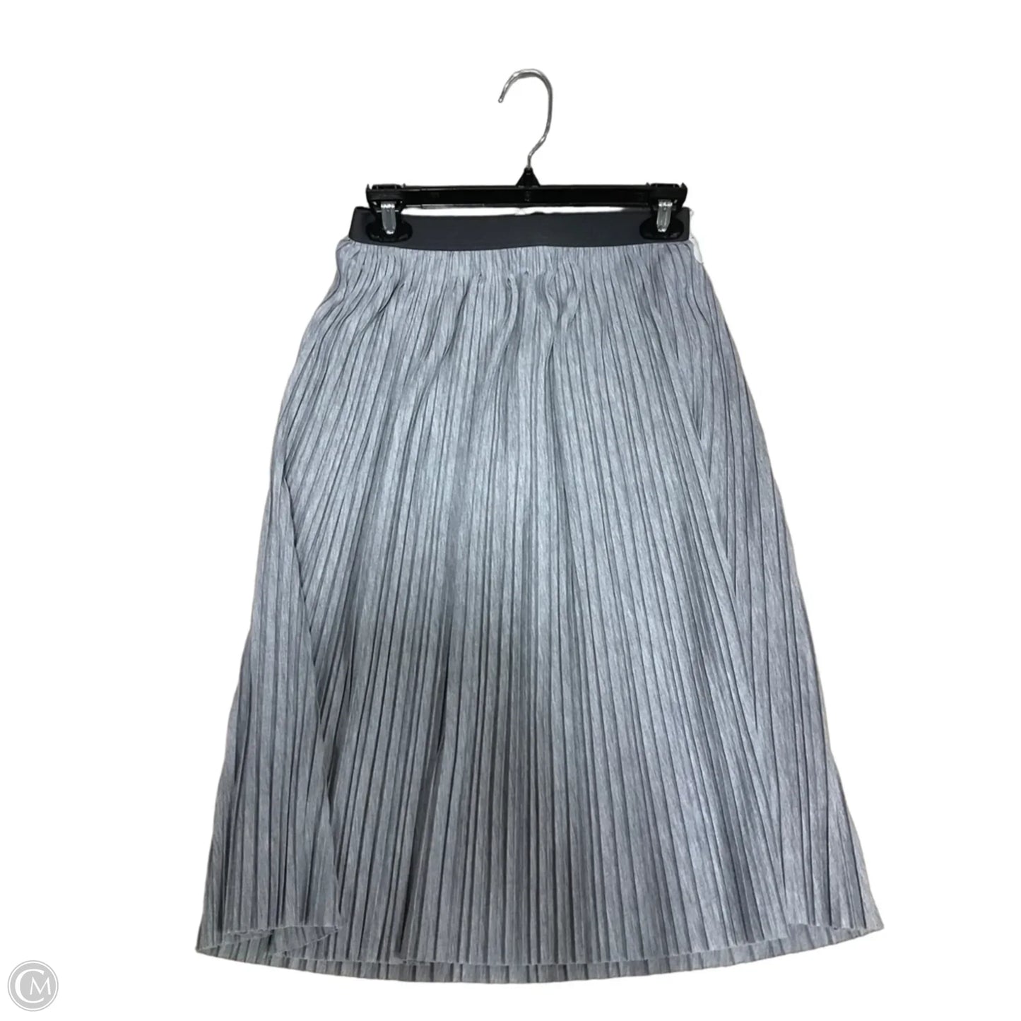 Skirt Midi By Uniqlo In Grey, Size: M