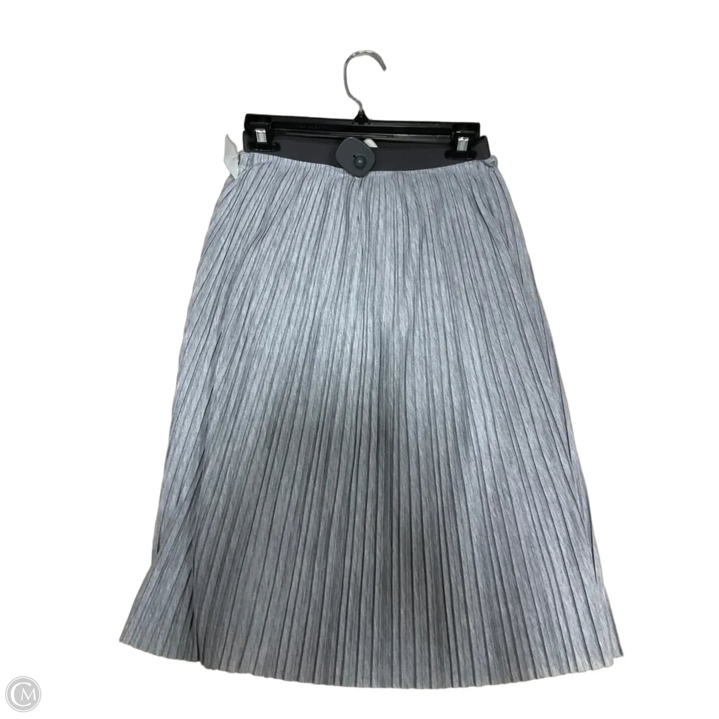 Skirt Midi By Uniqlo In Grey, Size: M