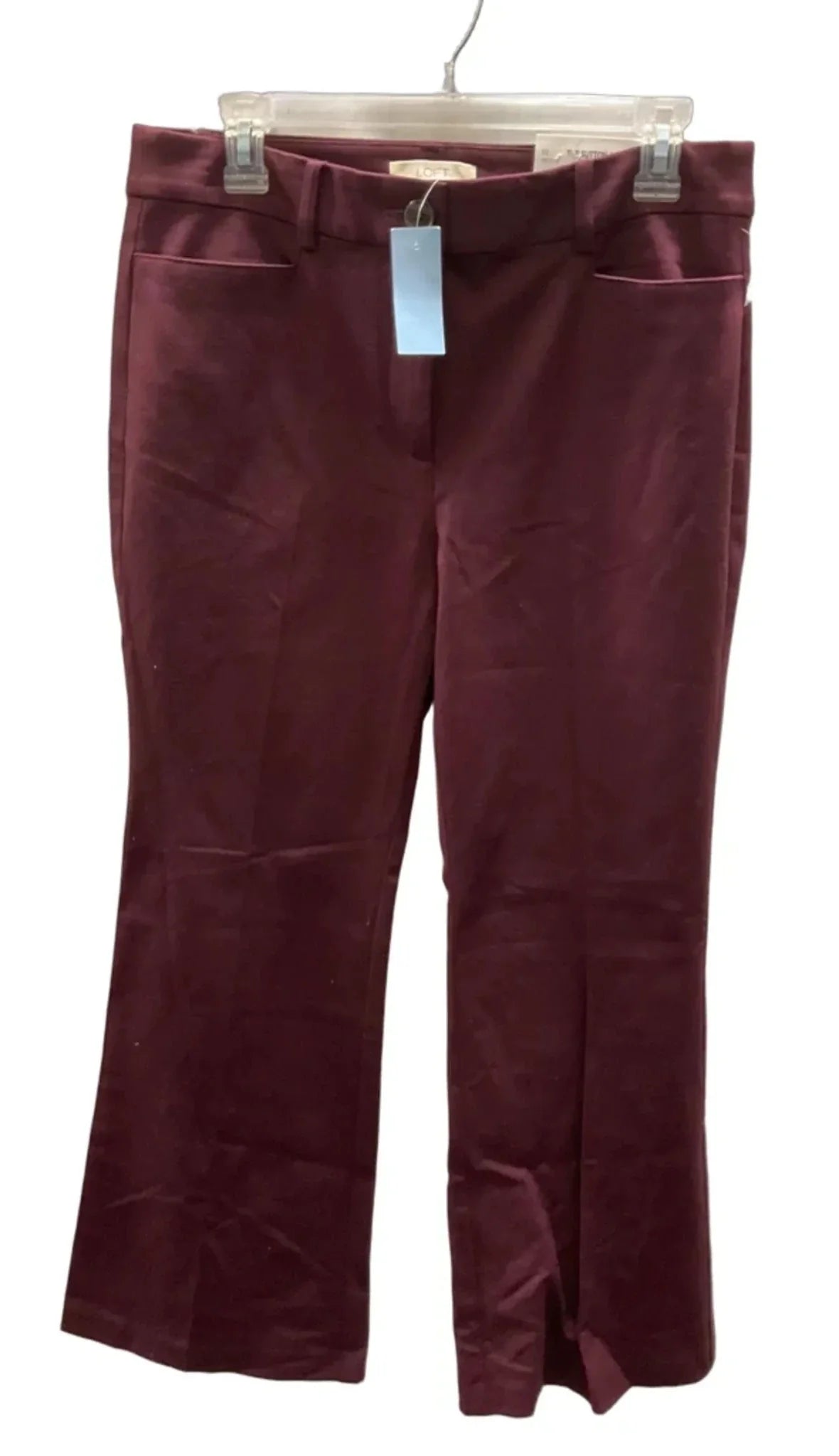 Pants Dress By Loft In Maroon, Size: 10
