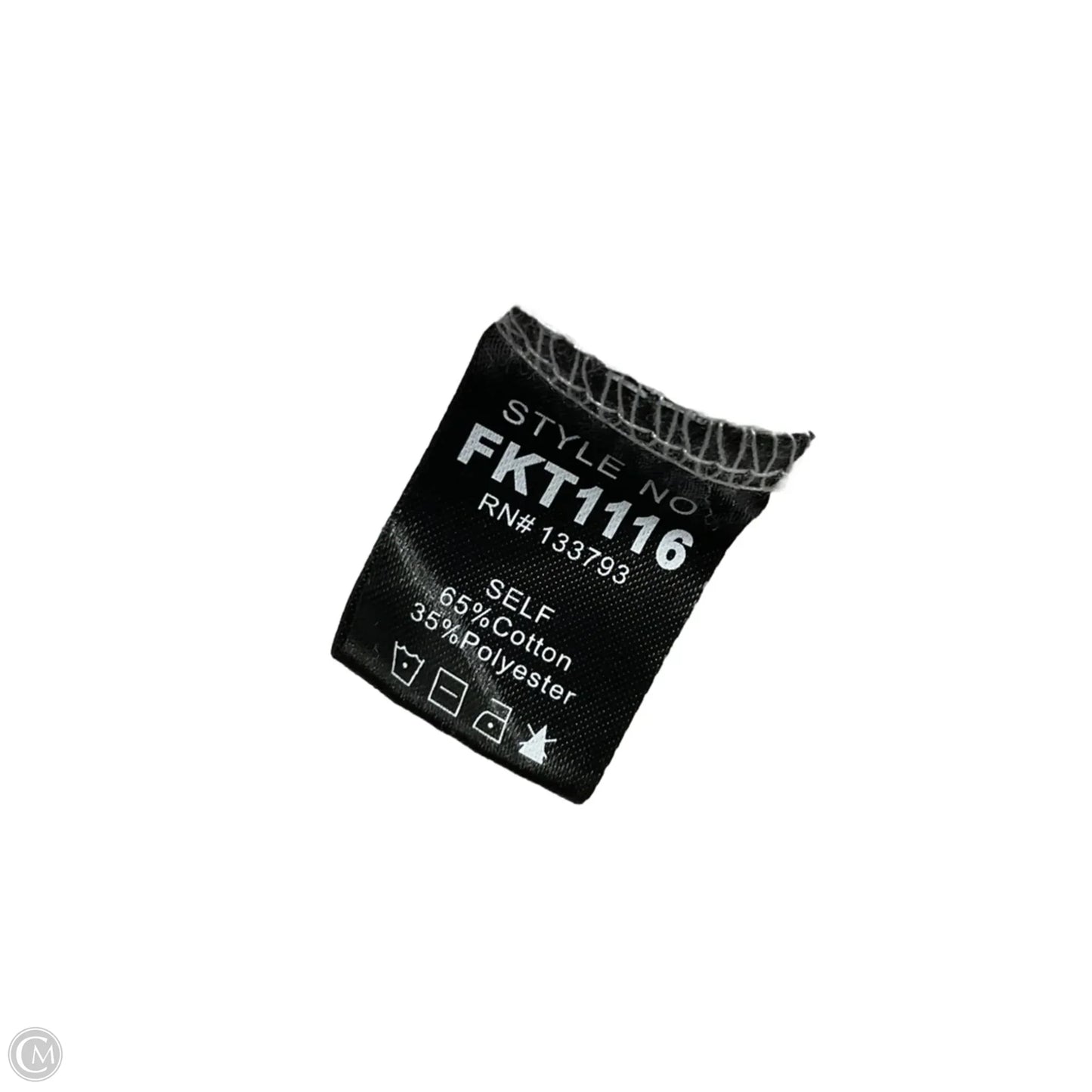 Top Long Sleeve By Pol In White, Size: S