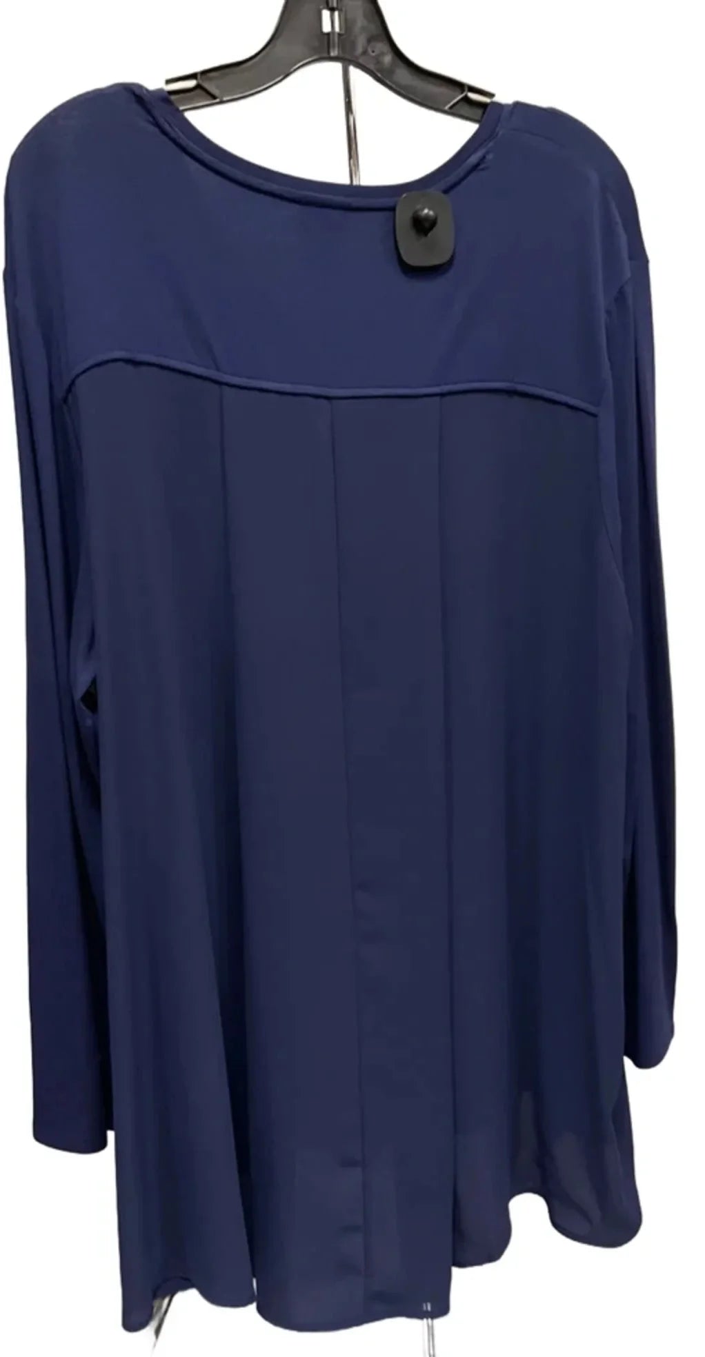 Top Long Sleeve By Chicos In Blue, Size: Xxl