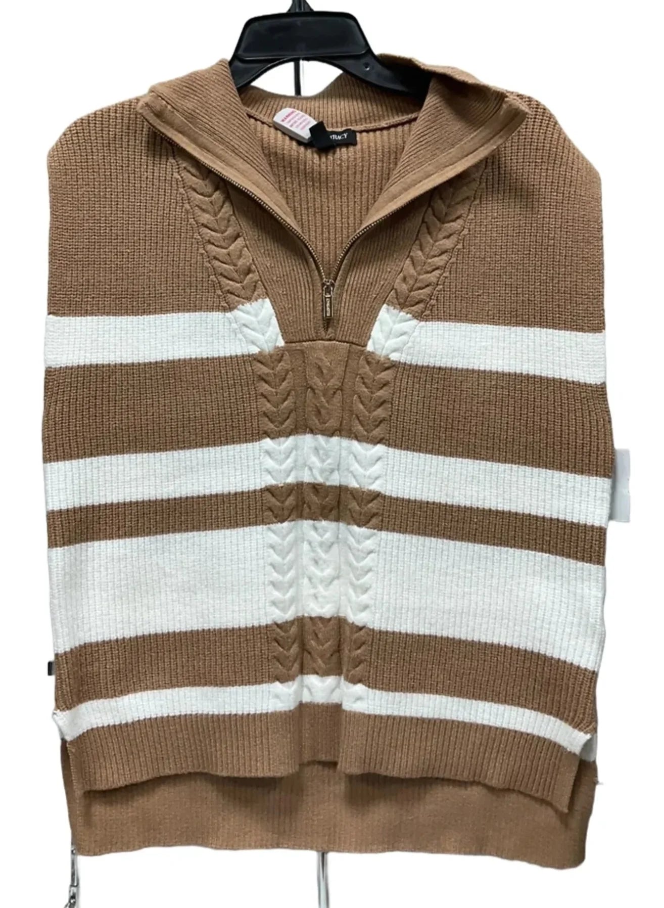 Vest Other By Ellen Tracy In Beige, Size: S