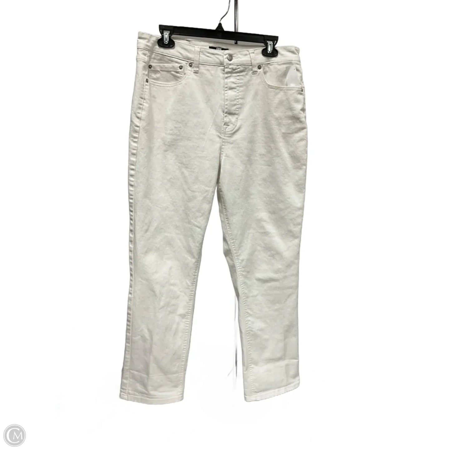 Jeans Designer By Frye In White, Size: 10