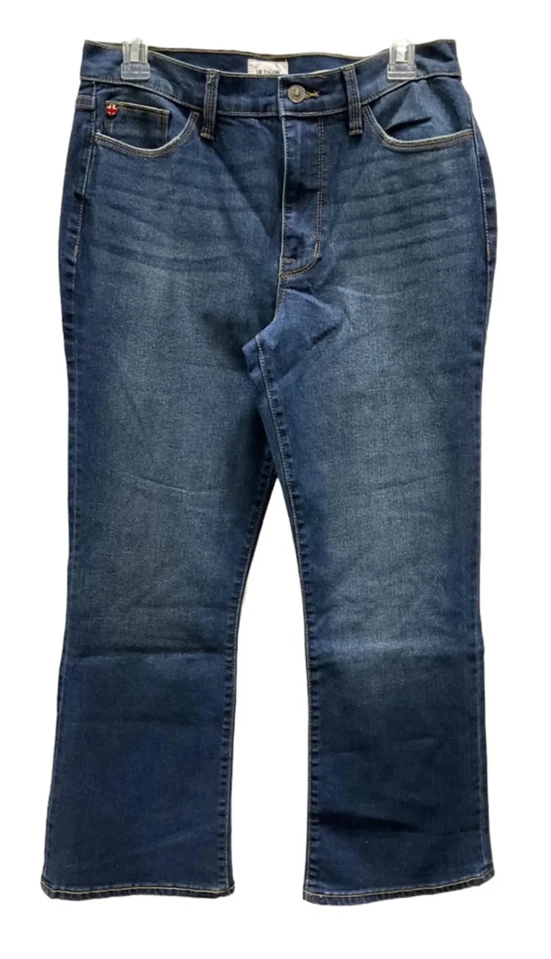 Jeans Boot Cut By Hudson In Blue Denim, Size: 6