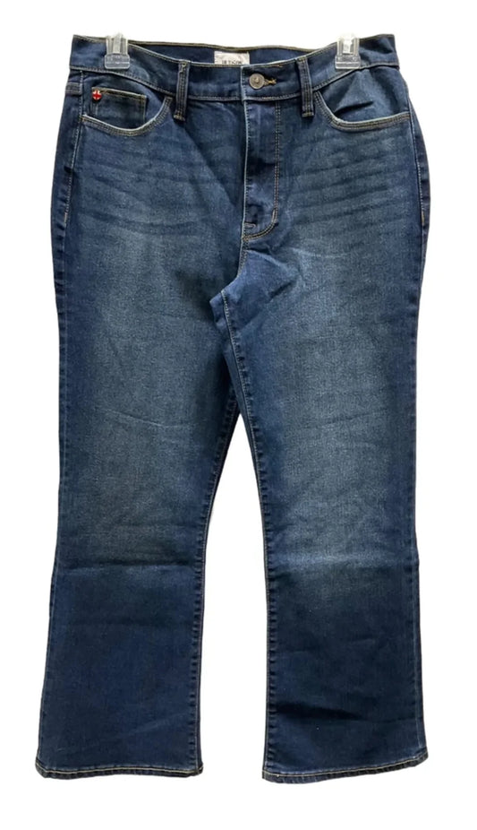 Jeans Boot Cut By Hudson In Blue Denim, Size: 6