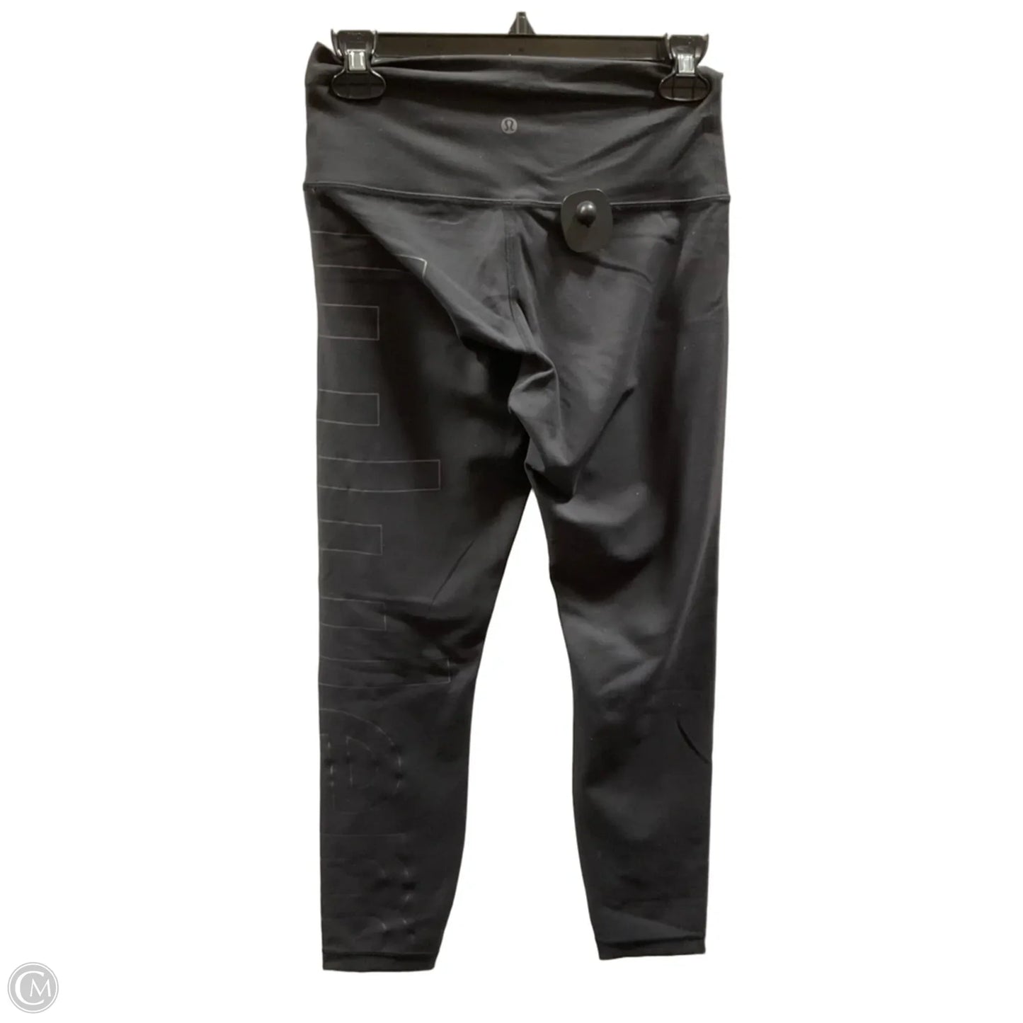 Athletic Leggings By Lululemon In Black, Size: 8