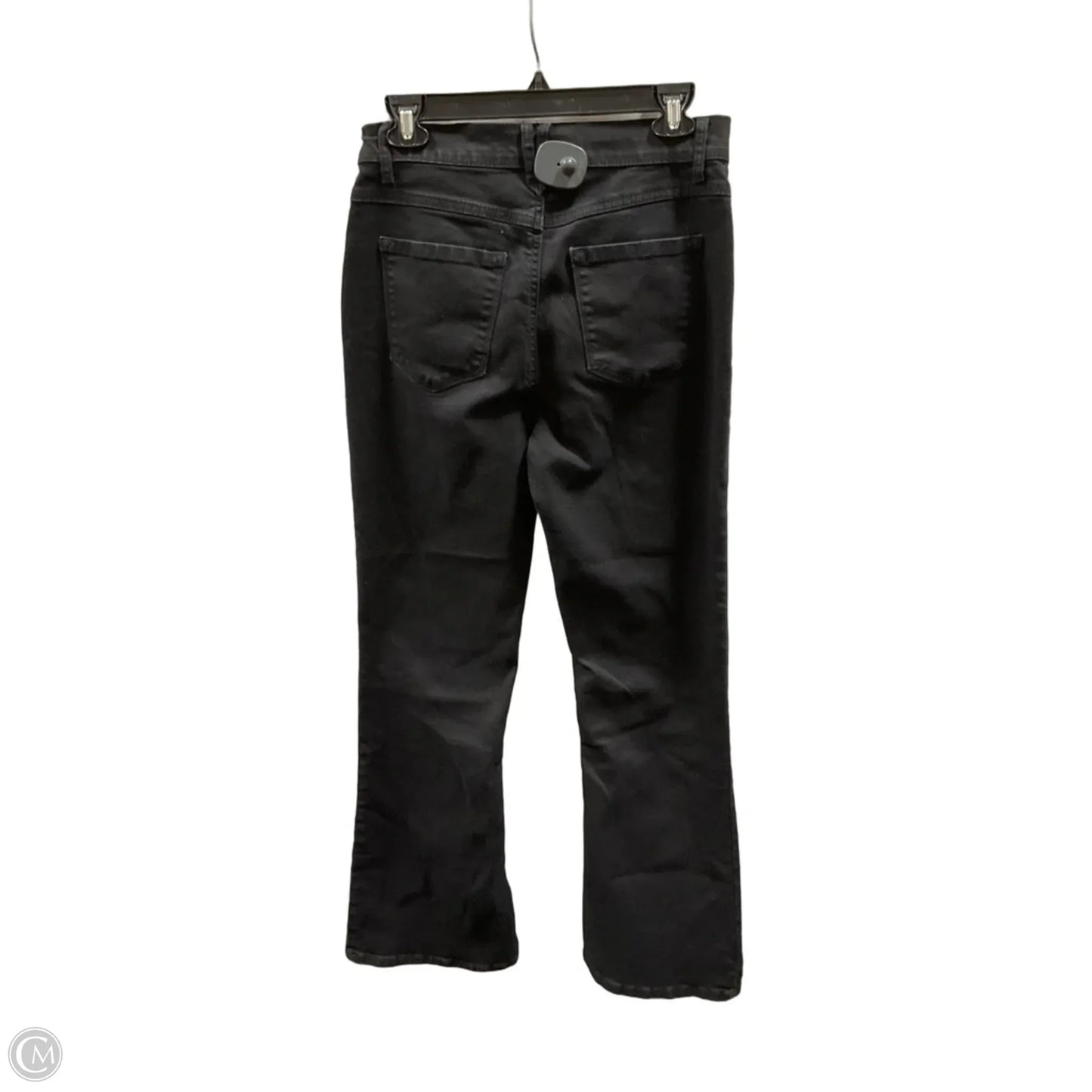 Jeans Flared By Curve Appeal In Black, Size: 10