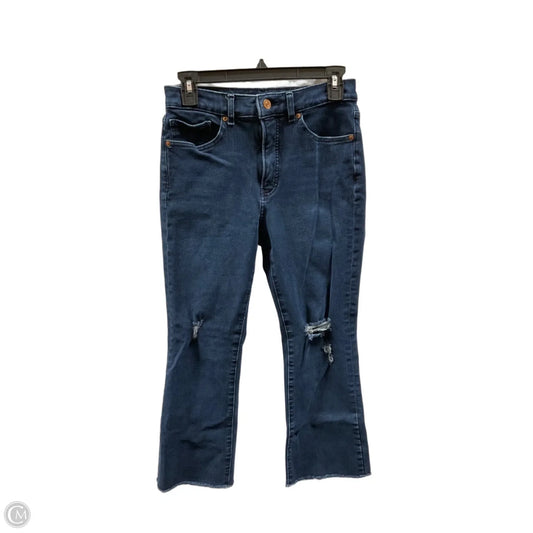 Jeans Flared By Express In Blue, Size: 6