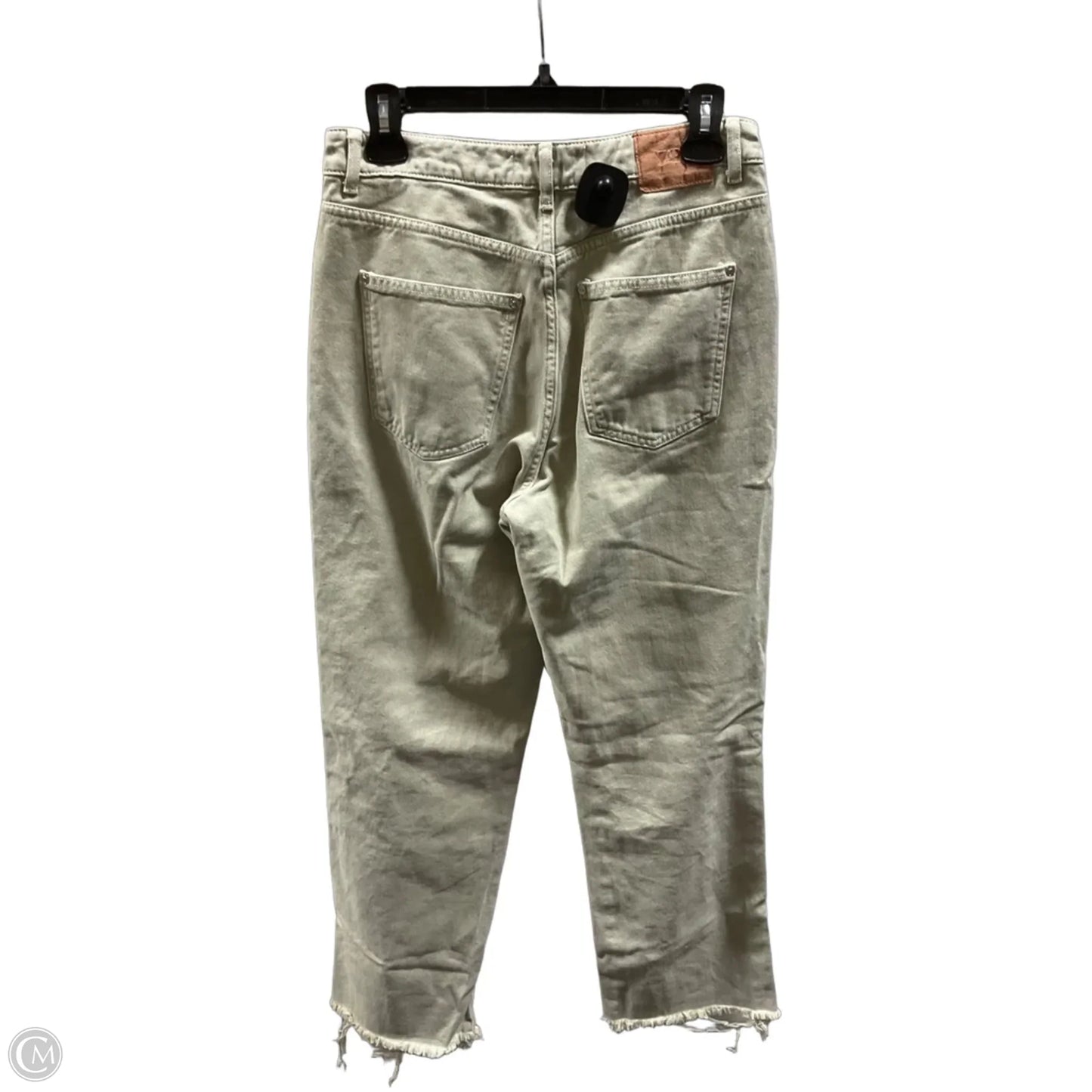 Jeans Flared By Zara In Green, Size: 6