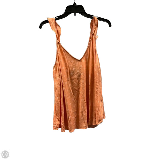 Top Sleeveless By Torrid In Orange, Size: 1x