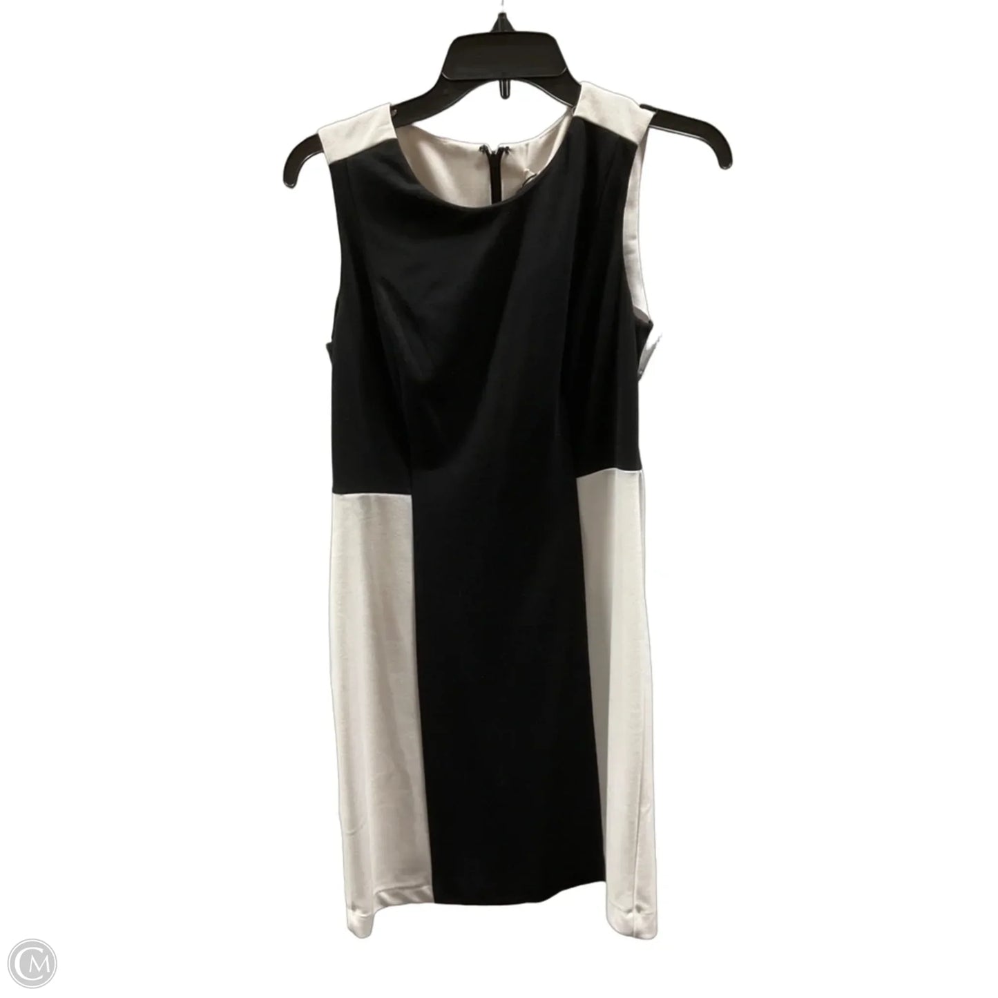 Dress Party Midi By Chicos In Black & Cream, Size: S
