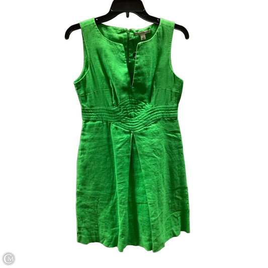 Dress Casual Midi By Banana Republic In Green, Size: 4