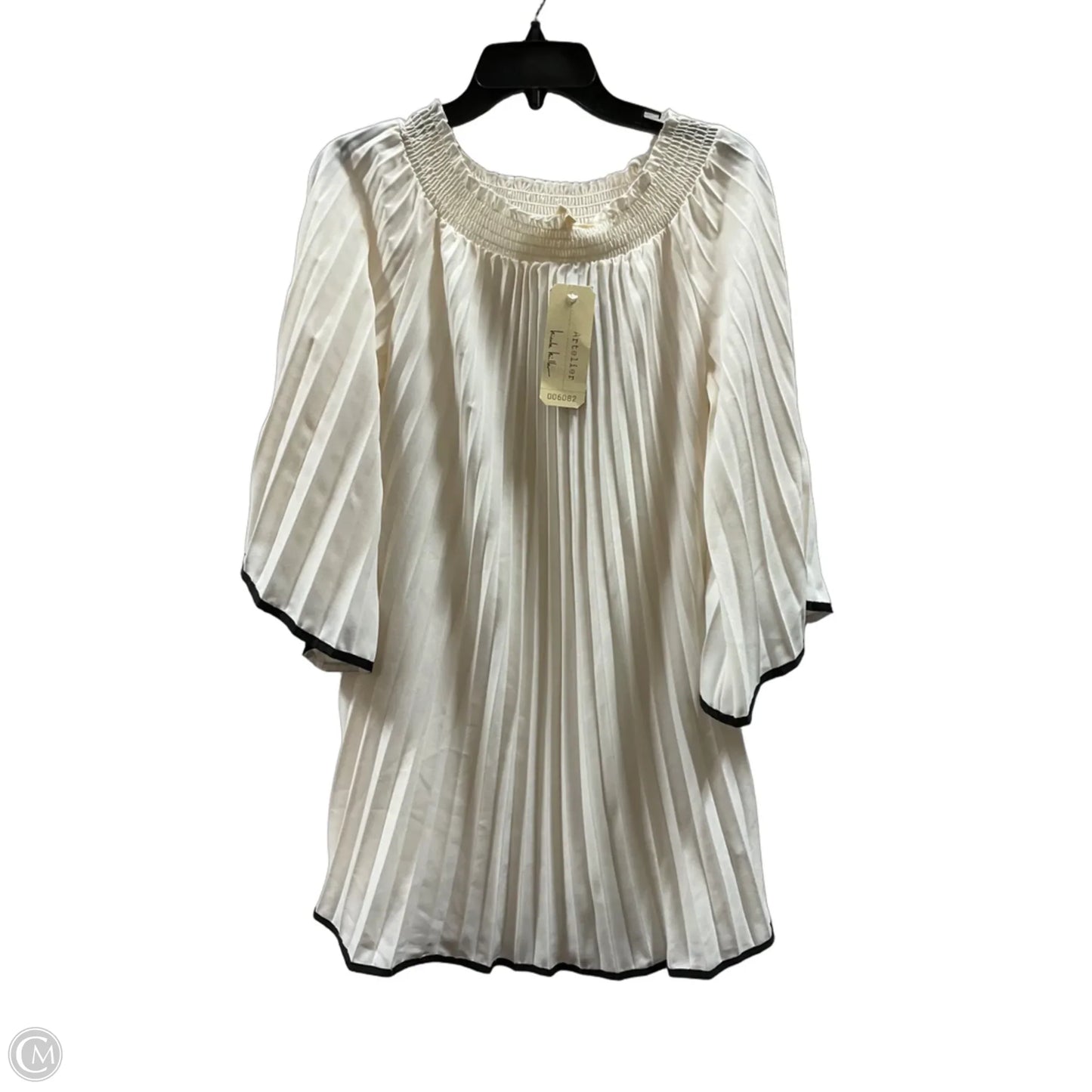Dress Casual Midi By Nicole Miller In White, Size: S