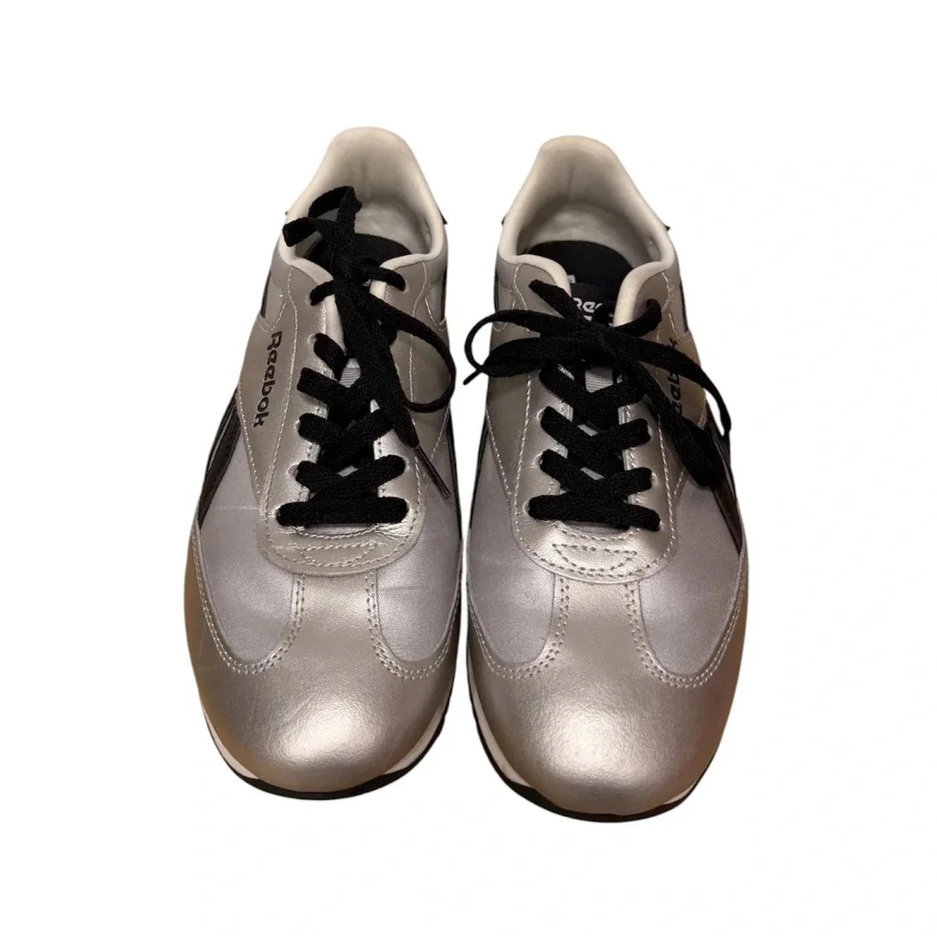 Shoes Athletic By Reebok In Black & Grey, Size: 9