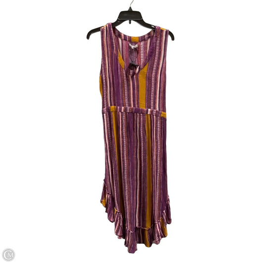 Dress Casual Maxi By Maurices In Purple, Size: L