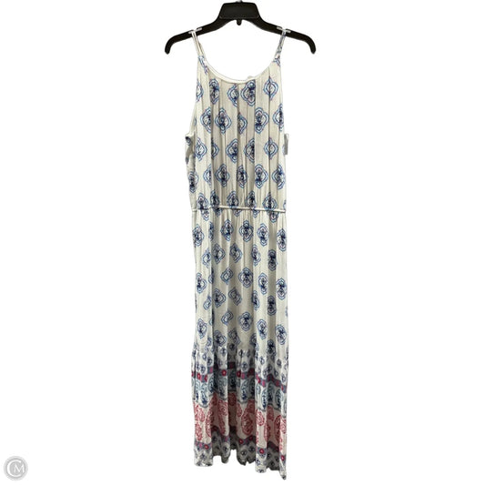 Dress Casual Maxi By Maurices In White, Size: 0