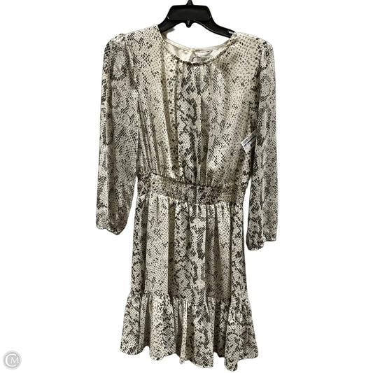 Dress Casual Midi By J. Crew In Black & Cream, Size: Xs