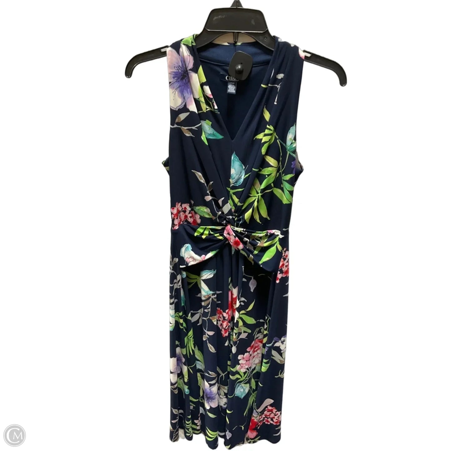 Dress Casual Midi By Chaps In Floral Print, Size: S