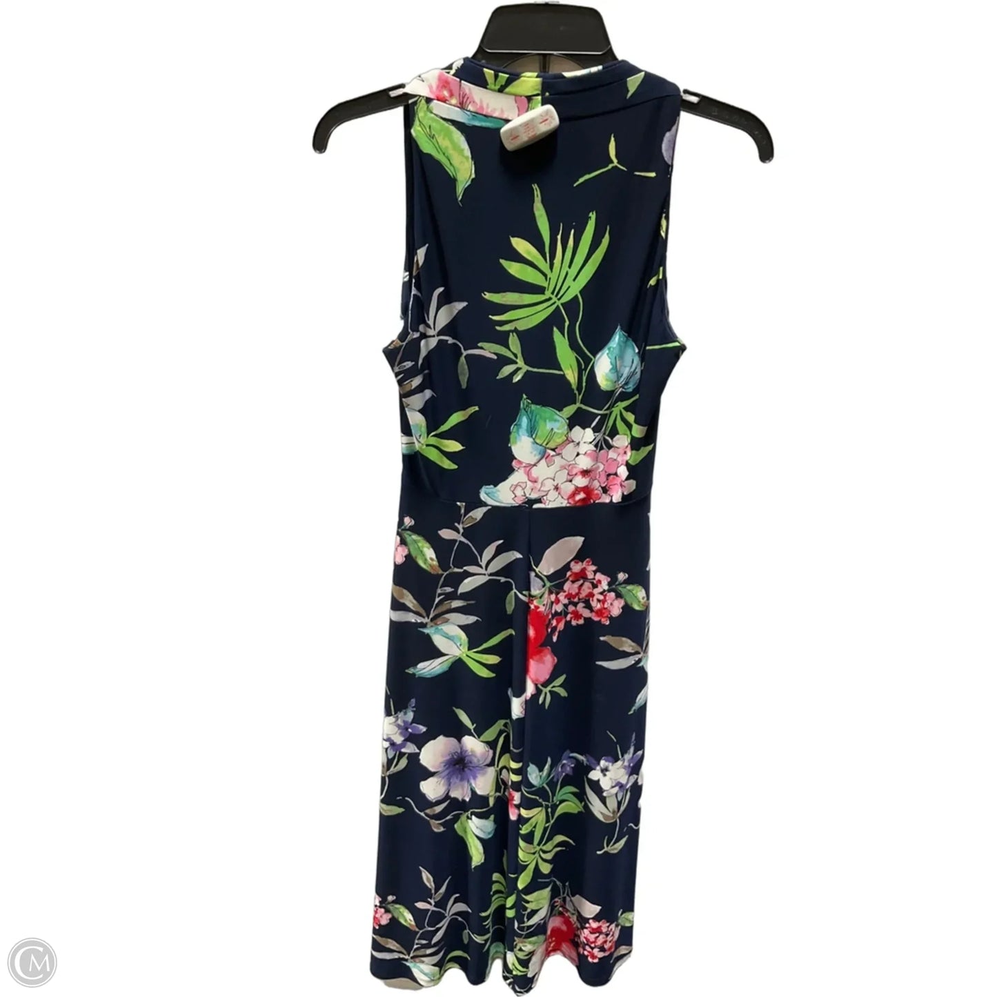 Dress Casual Midi By Chaps In Floral Print, Size: S