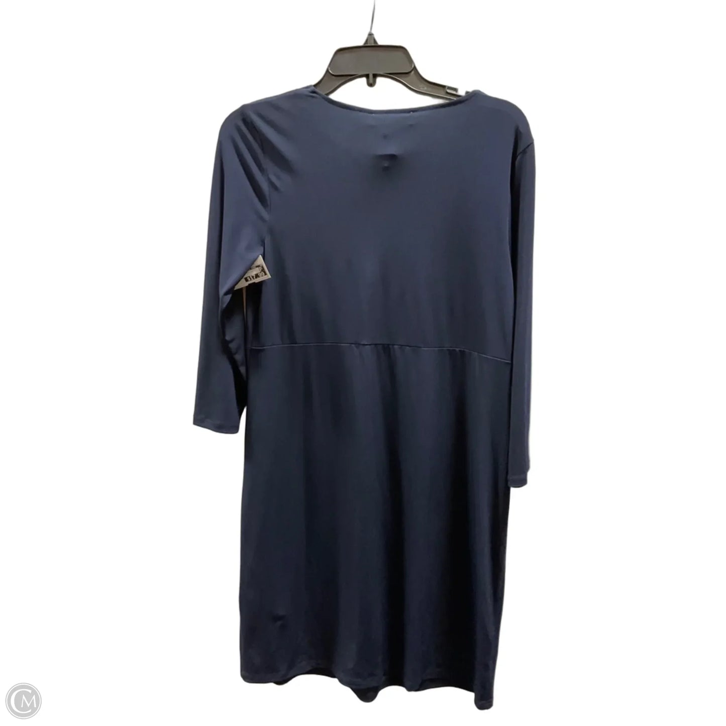 Dress Casual Midi By Michael By Michael Kors In Blue, Size: 8