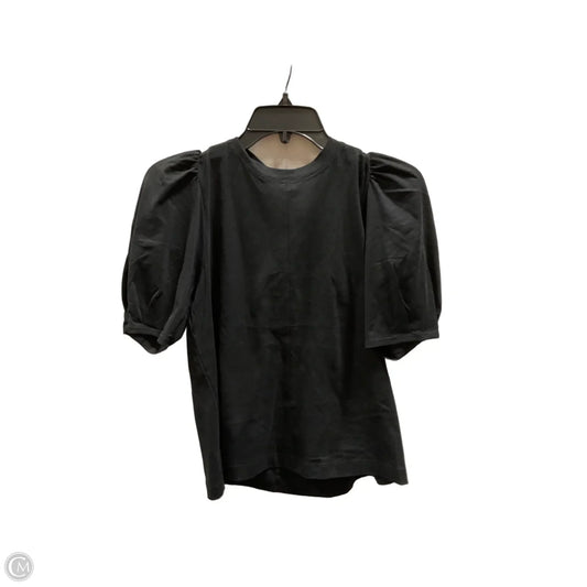 Top Short Sleeve By Cma In Black, Size: S