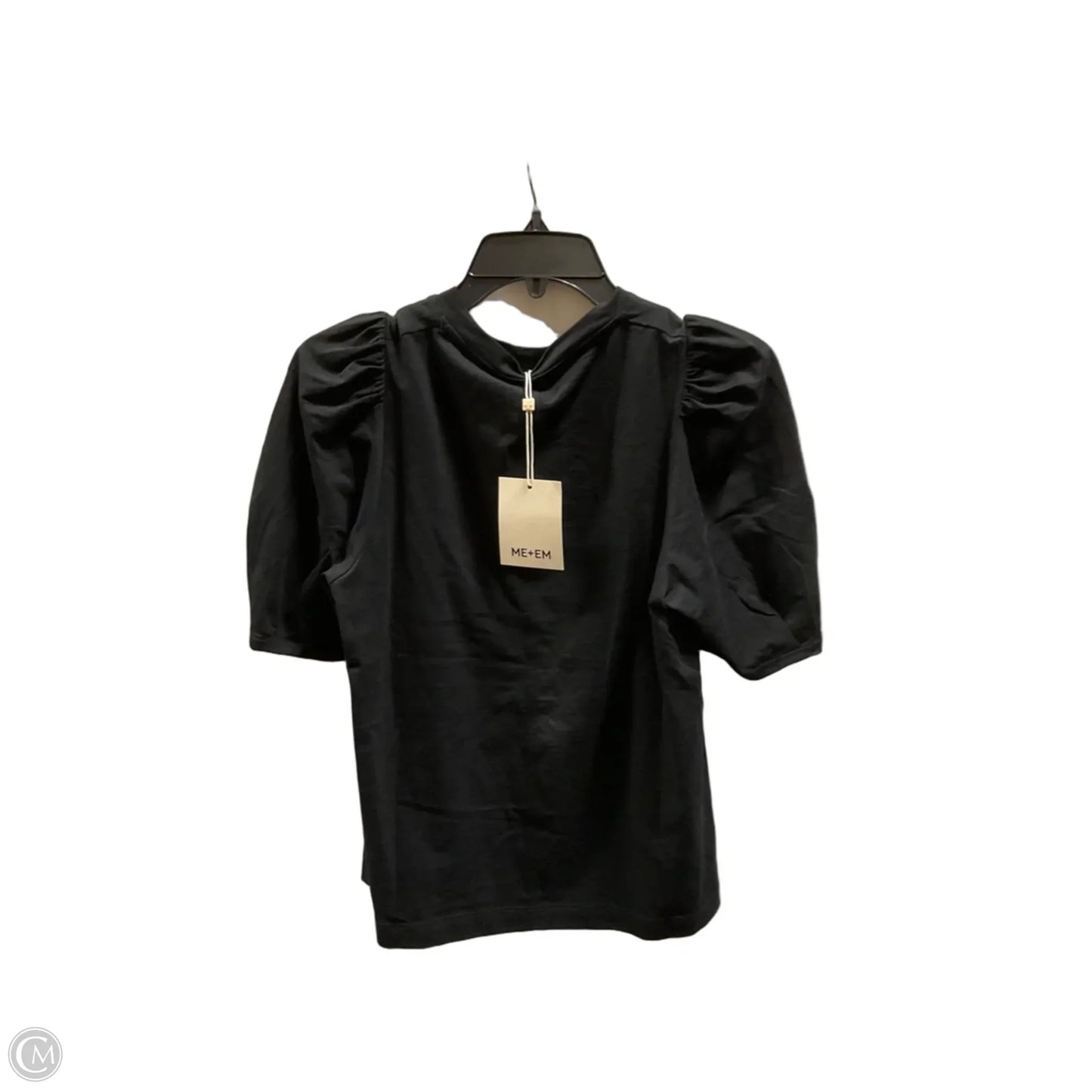 Top Short Sleeve By Cma In Black, Size: S