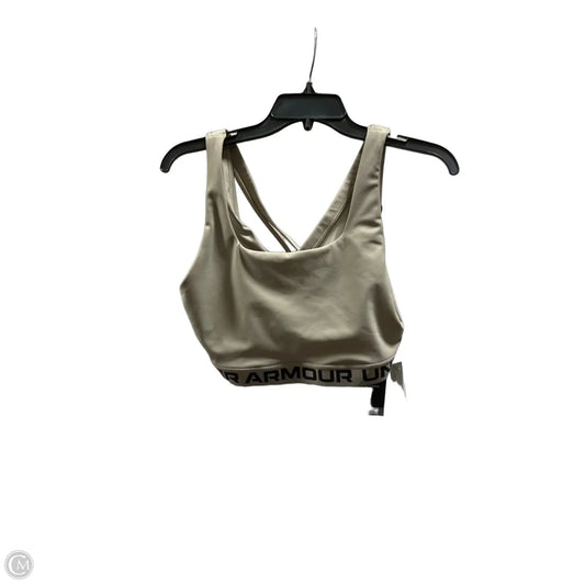 Athletic Bra By Under Armour In Brown, Size: Xl