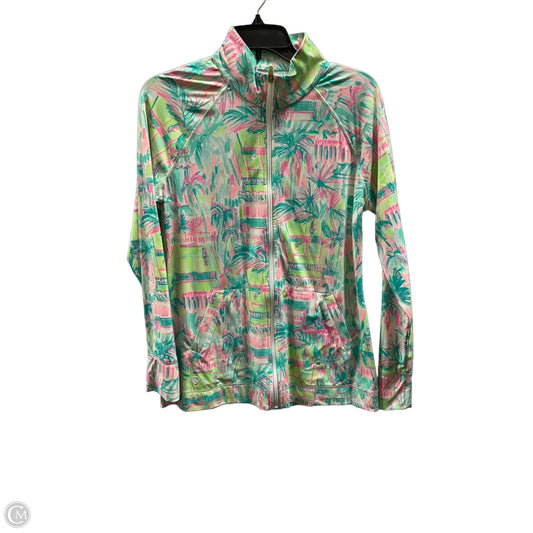Athletic Jacket By Lilly Pulitzer In Multi-colored, Size: M