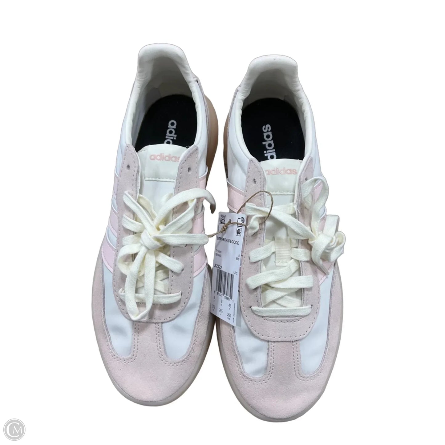 Shoes Athletic By Adidas In Pink & White, Size: 9.5
