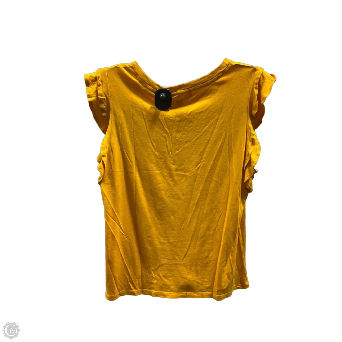 Top Sleeveless By Michael By Michael Kors In Yellow, Size: M