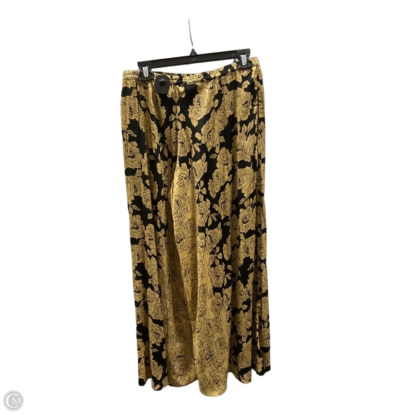 Pants Lounge By Rachel Zoe In Black & Gold, Size: M
