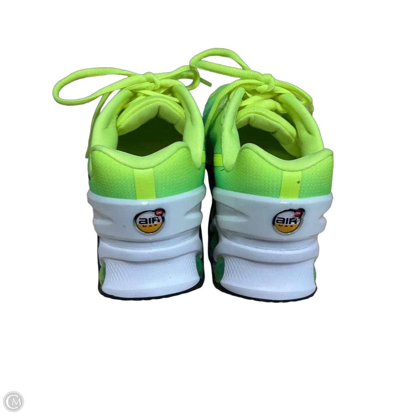 Shoes Athletic By Nike In Green & Yellow, Size: 8