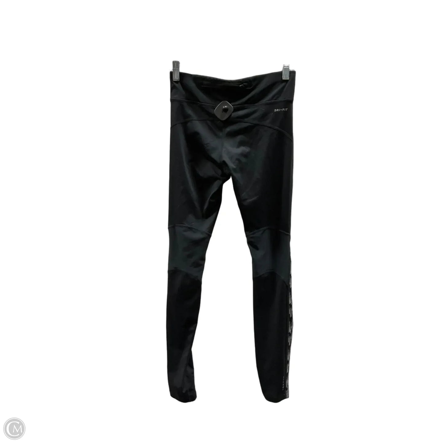 Athletic Leggings By Nike In Black, Size: M