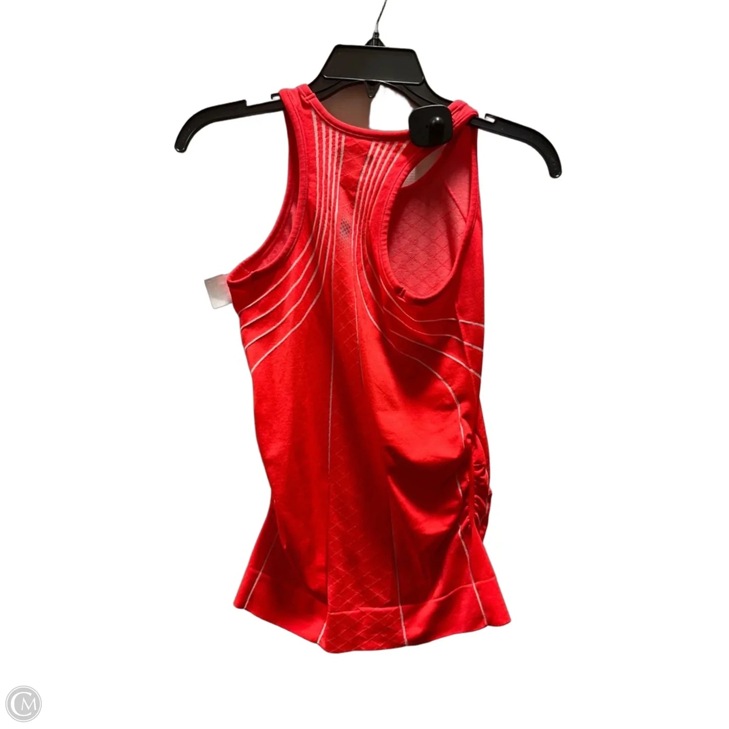 Athletic Tank Top By Athleta In Orange & White, Size: Xs