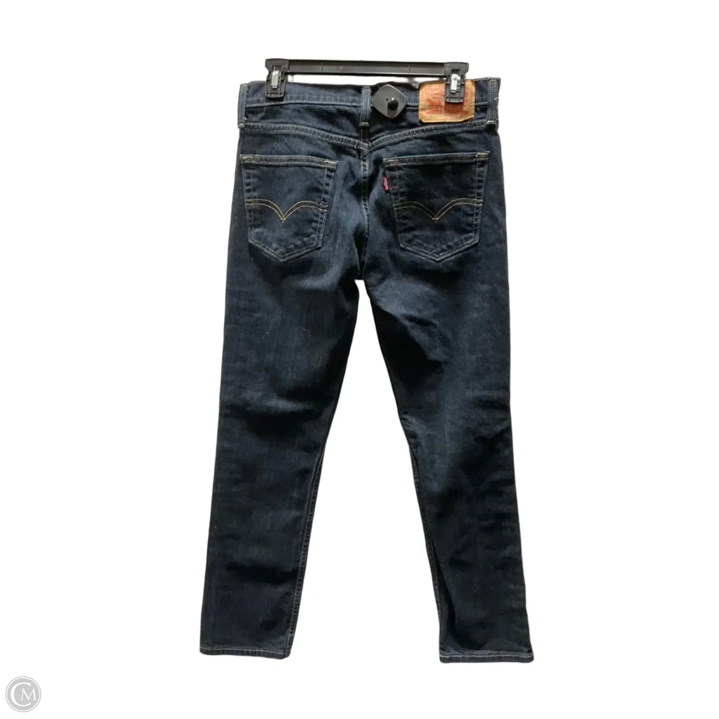 Jeans Skinny By Levis In Blue, Size: 10