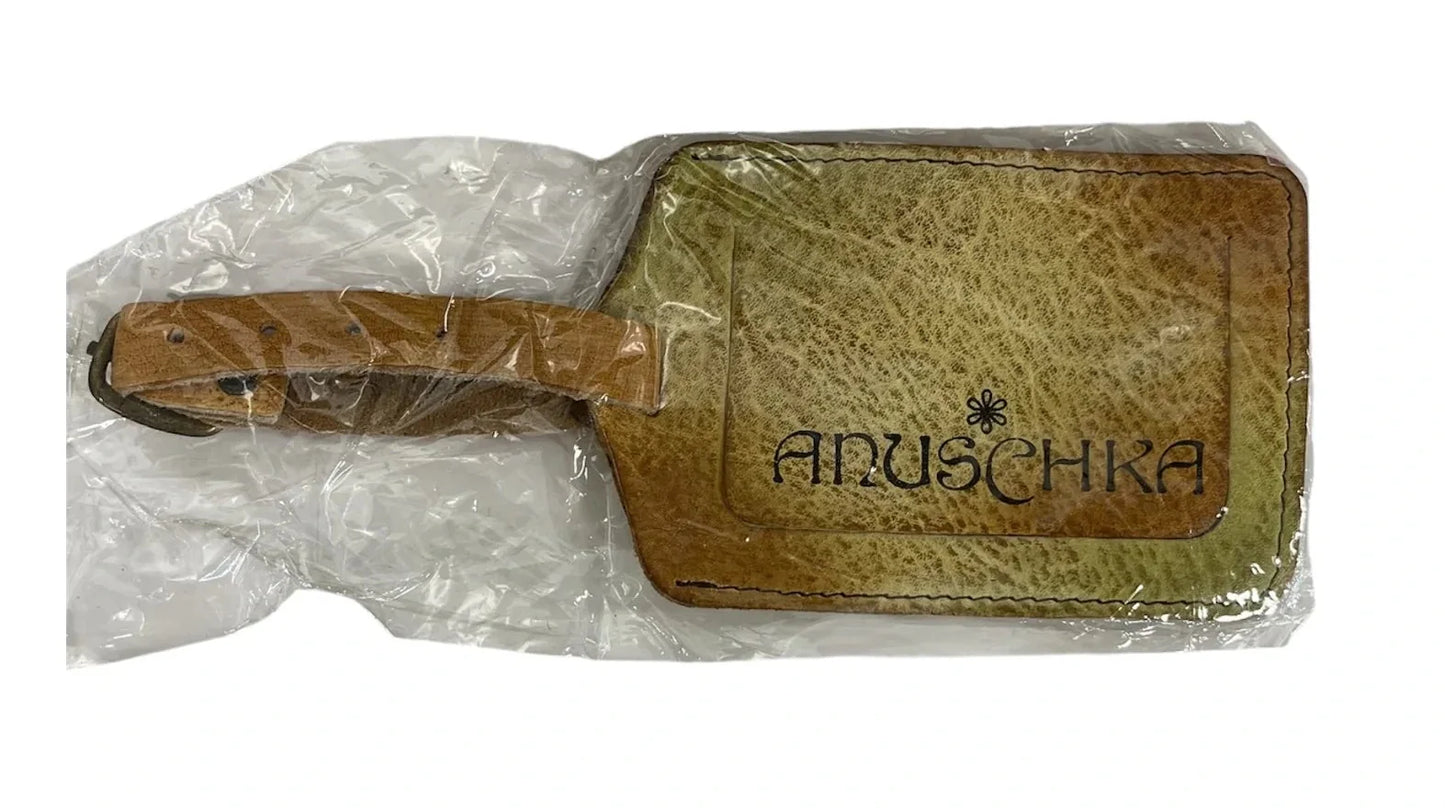 Handbag Leather By Anuschka, Size: Large