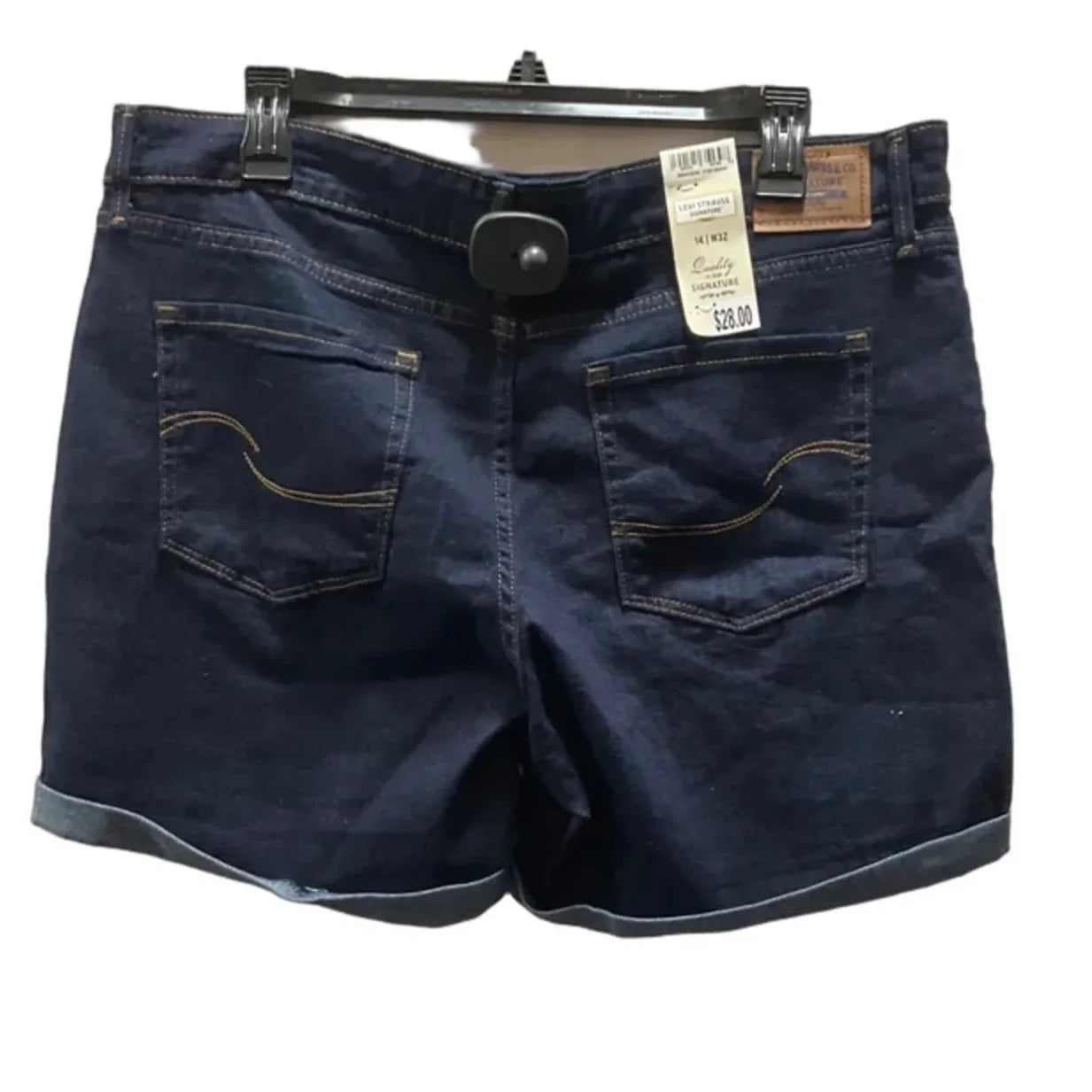 Shorts By Levis In Blue, Size: 14