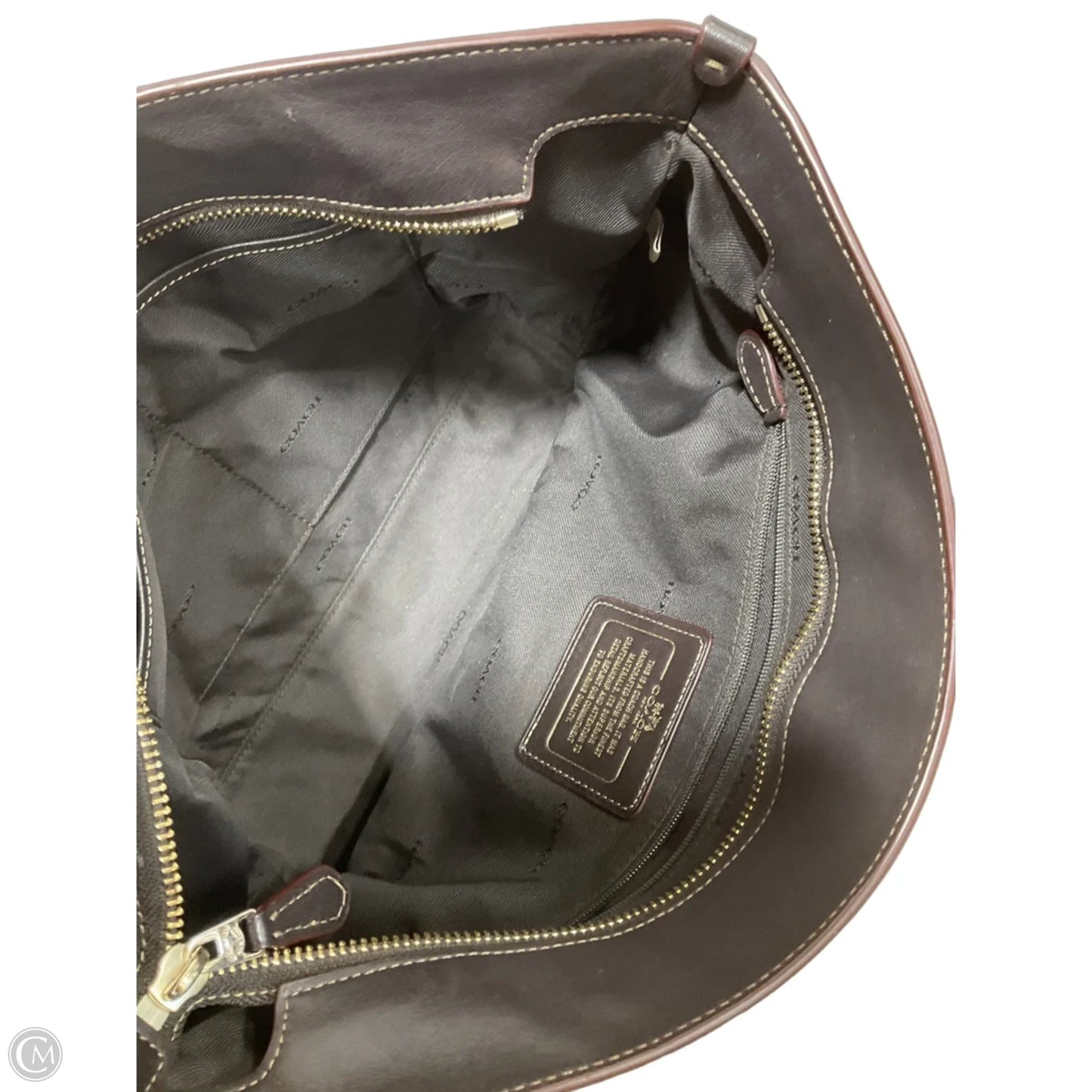 Handbag Designer By Coach, Size: Medium