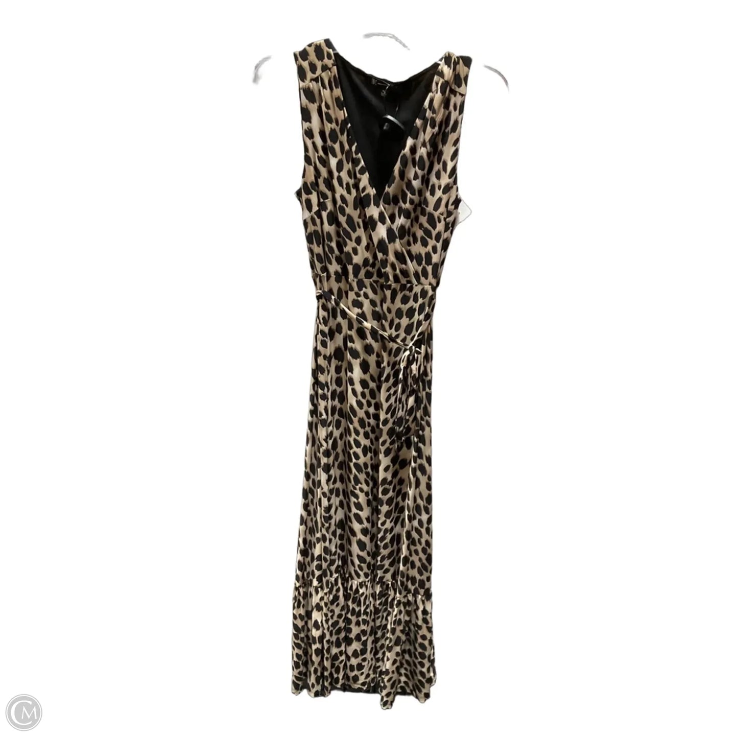 Dress Casual Midi By Inc In Leopard Print, Size: M
