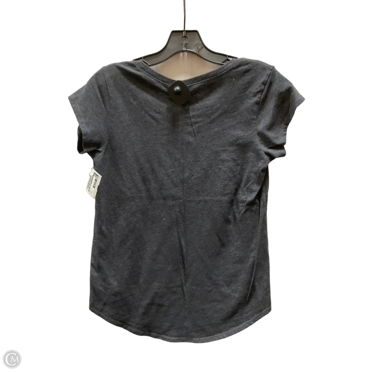 Top Short Sleeve By Lucky Brand In Grey, Size: S