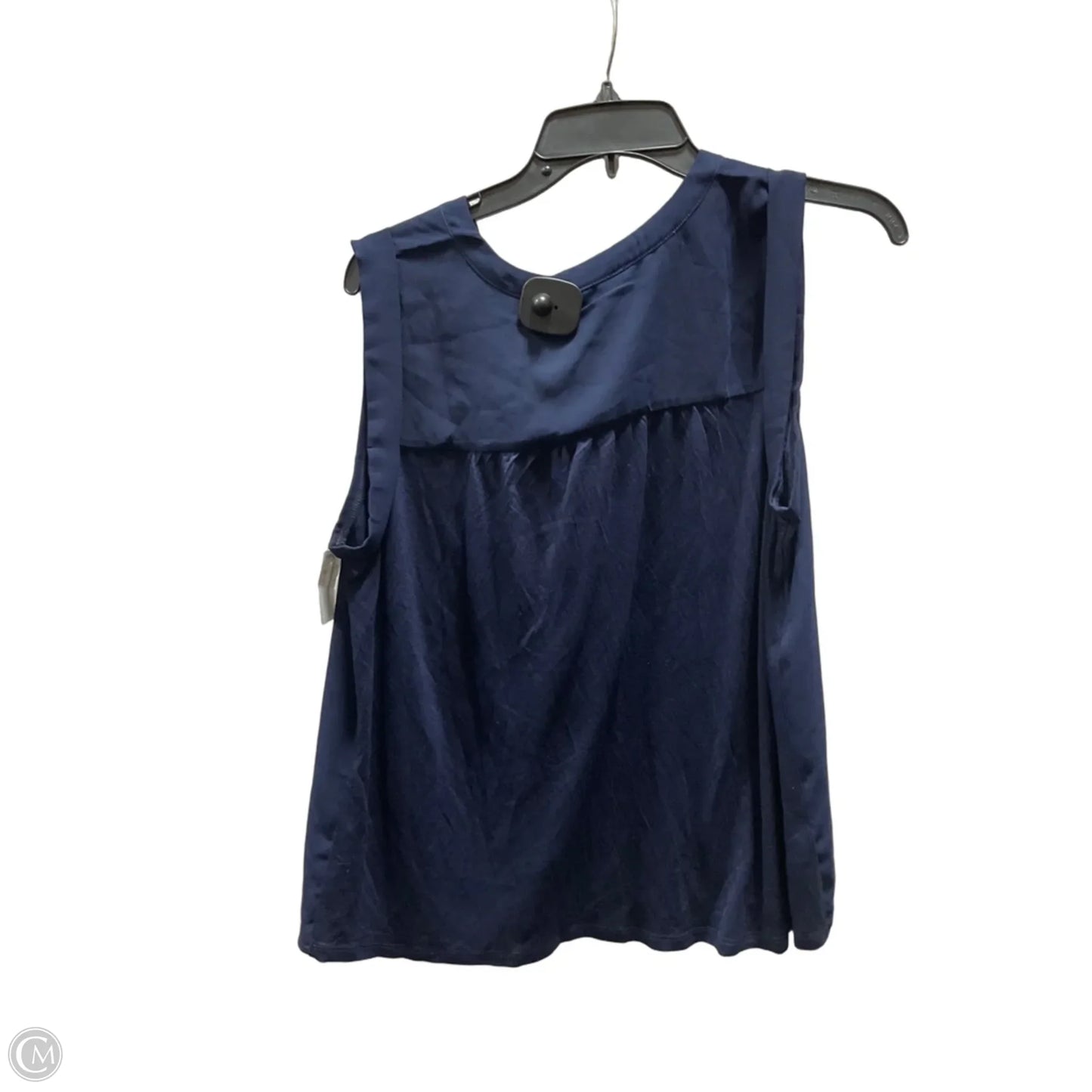 Top Sleeveless By Loft In Blue, Size: S