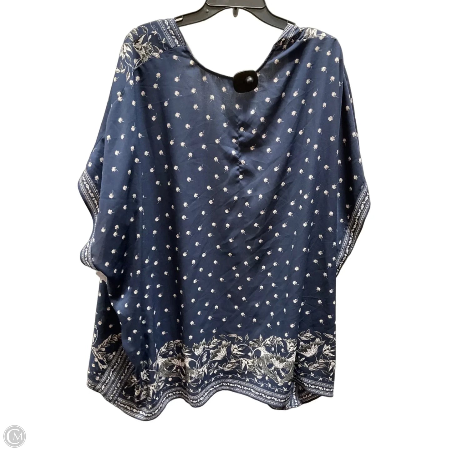 Swimwear Cover-up By Max Studio In Blue, Size: L