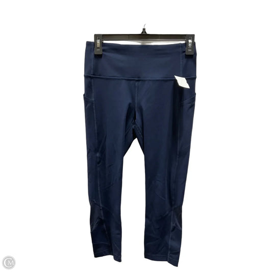 Athletic Leggings By Lululemon In Blue, Size: 6