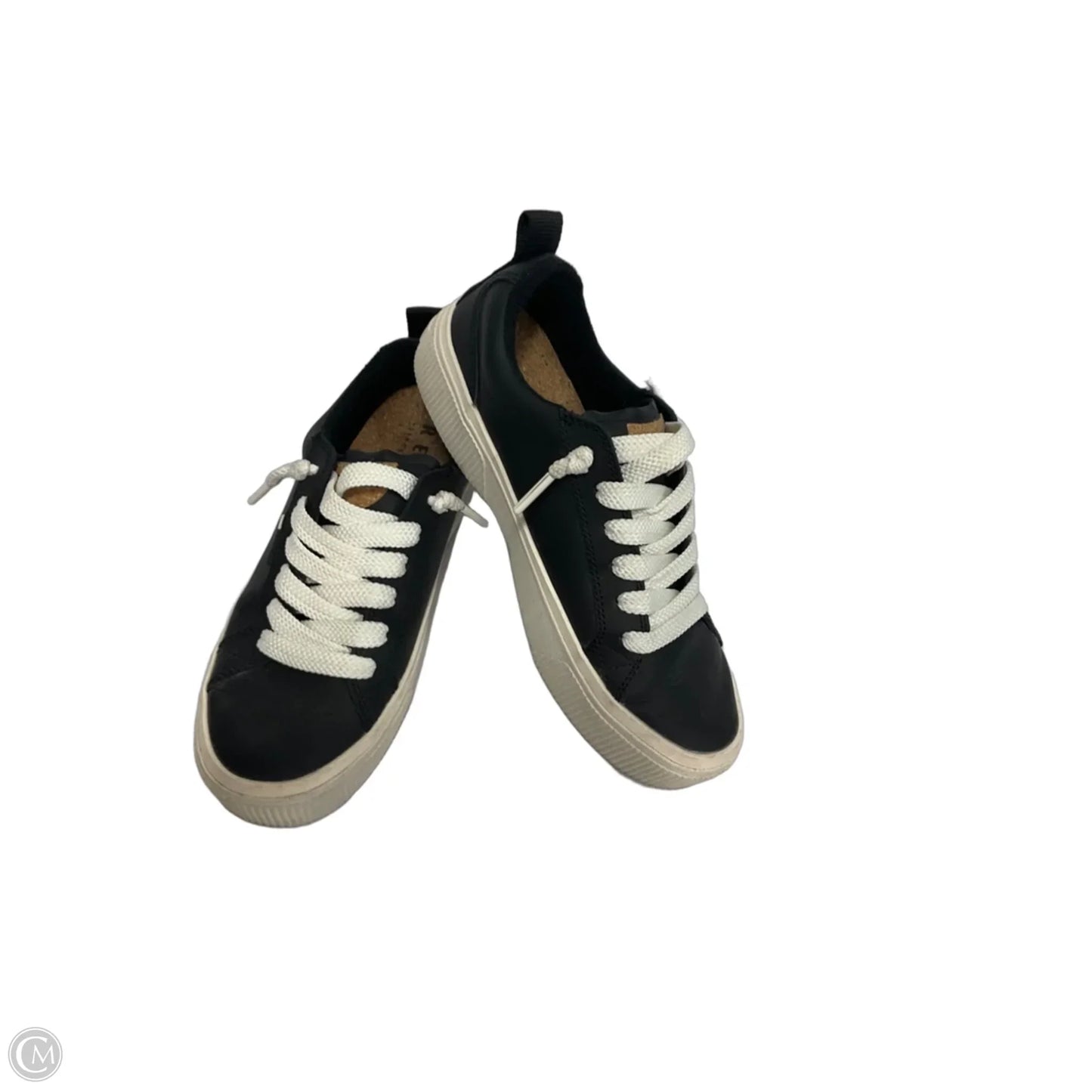 Shoes Athletic By Reef In Black & White, Size: 8