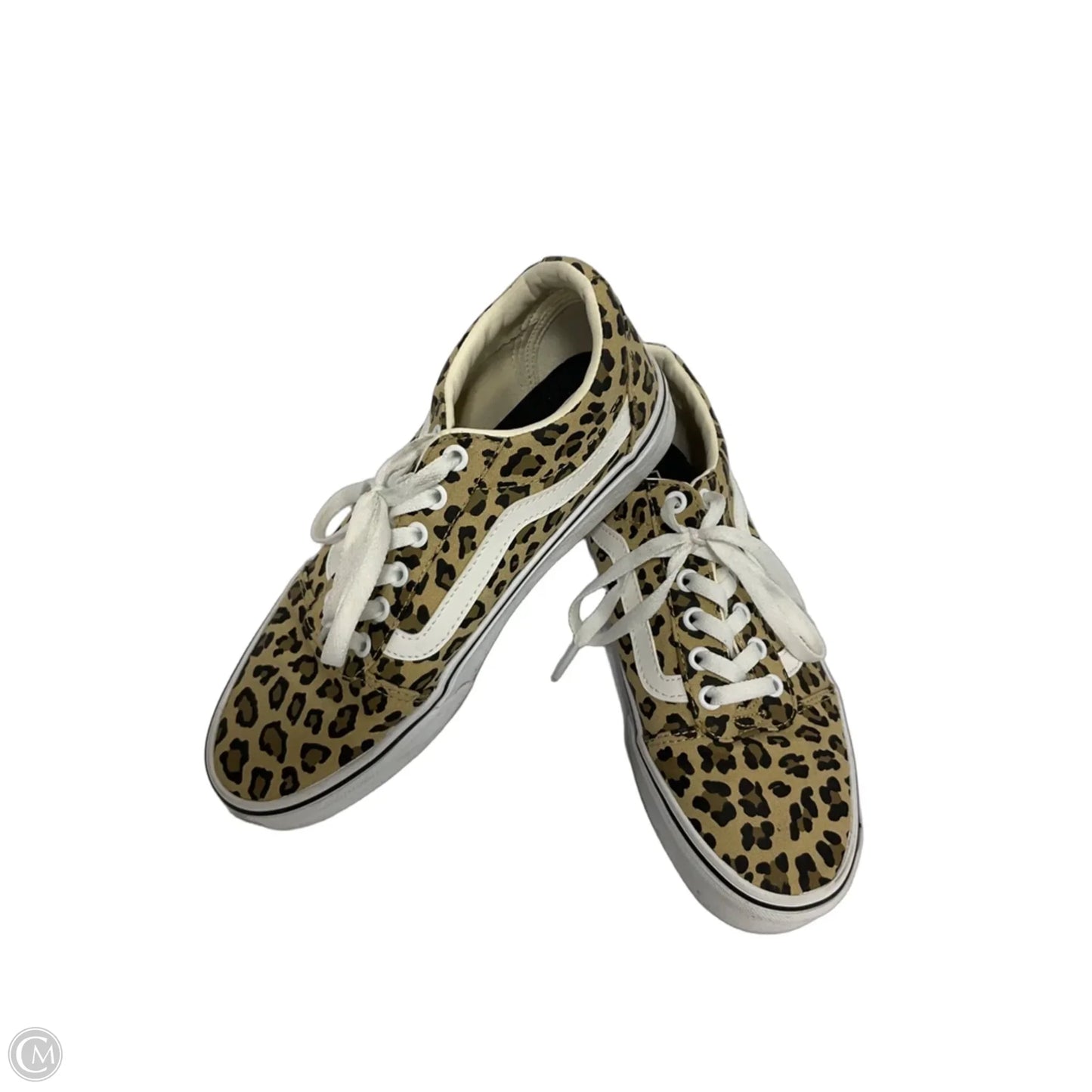 Shoes Athletic By Vans In Leopard Print, Size: 8.5
